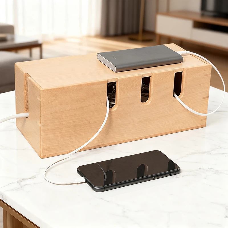 Netzkabel Hider Wire Organizer USB Hub Schutzabdeckung Staubdicht Computer TVs Kabel Box Halter Haus Dekoration Image