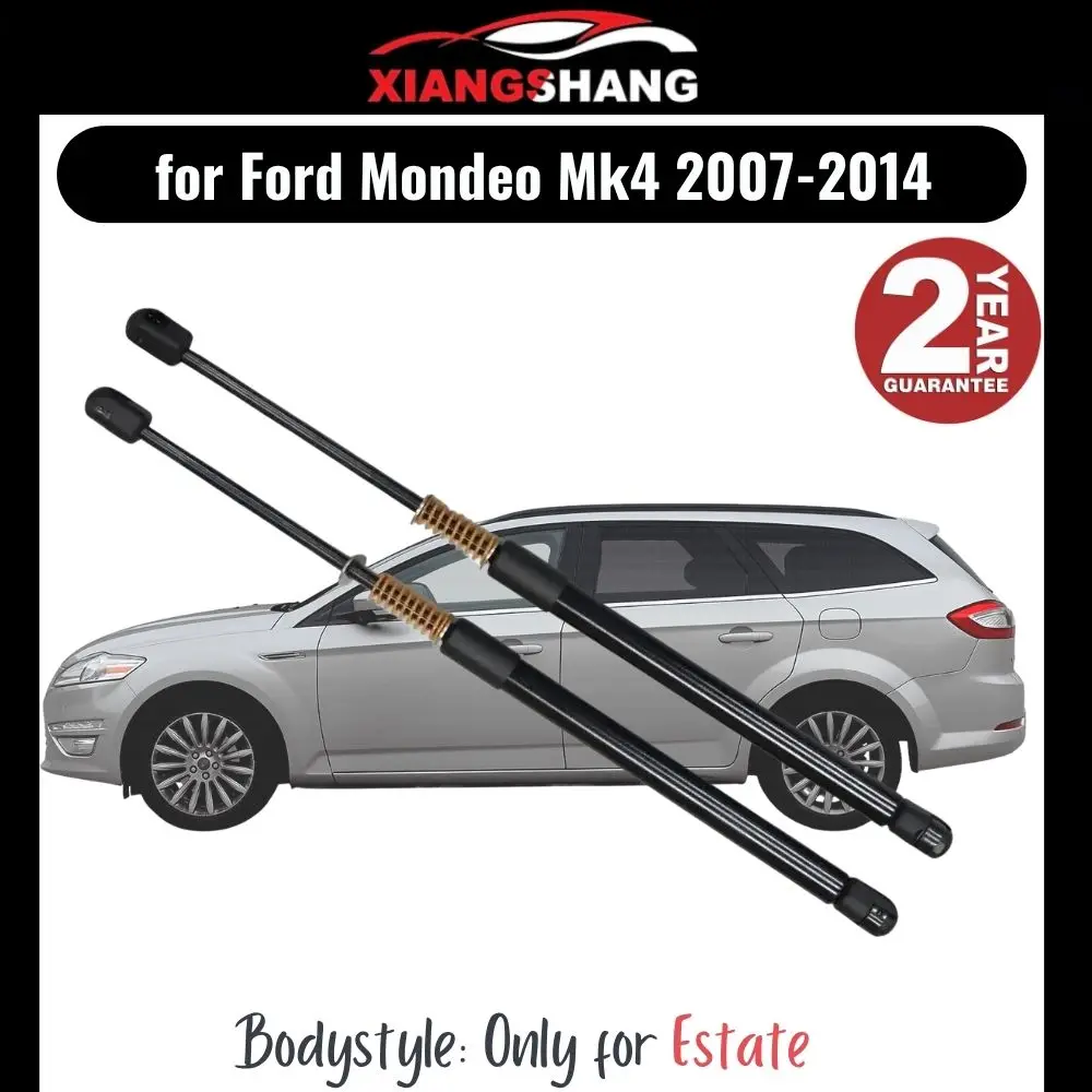 2 Stück Heckklappen-Dämpfer für Ford Mondeo Mk4 Estate 2007–2014, mit Feder, Kofferraum, Kofferraum, Gasdruckfedern Image