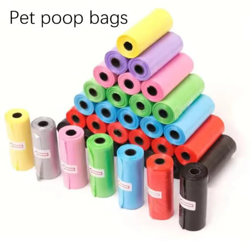Hot Dog Poop Bag Outdoor Cleaning Poop Bag Outdoor Clean Pet Supplies For Dog Refill Garbage Bag Pet Supply