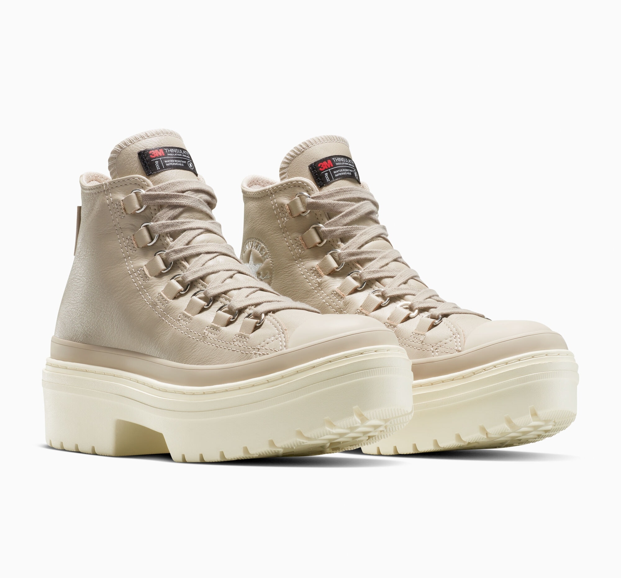 Sneakerboots CONVERSE "HYBRID CAMO CHUCK 70", Damen, Gr. 36, papyrus, papyrus, egret, Textil, Schuhe Sneakerboots