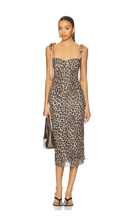 Printed Got Glam Slip - Natural - Free People Dresses