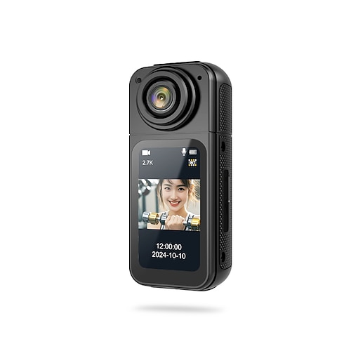 S70 magnetische Daumenkamera HD-Action-Cam mit Bildstabilisierung für Outdoor-Radfahren, Umhängeband, Taschen-Camcorder