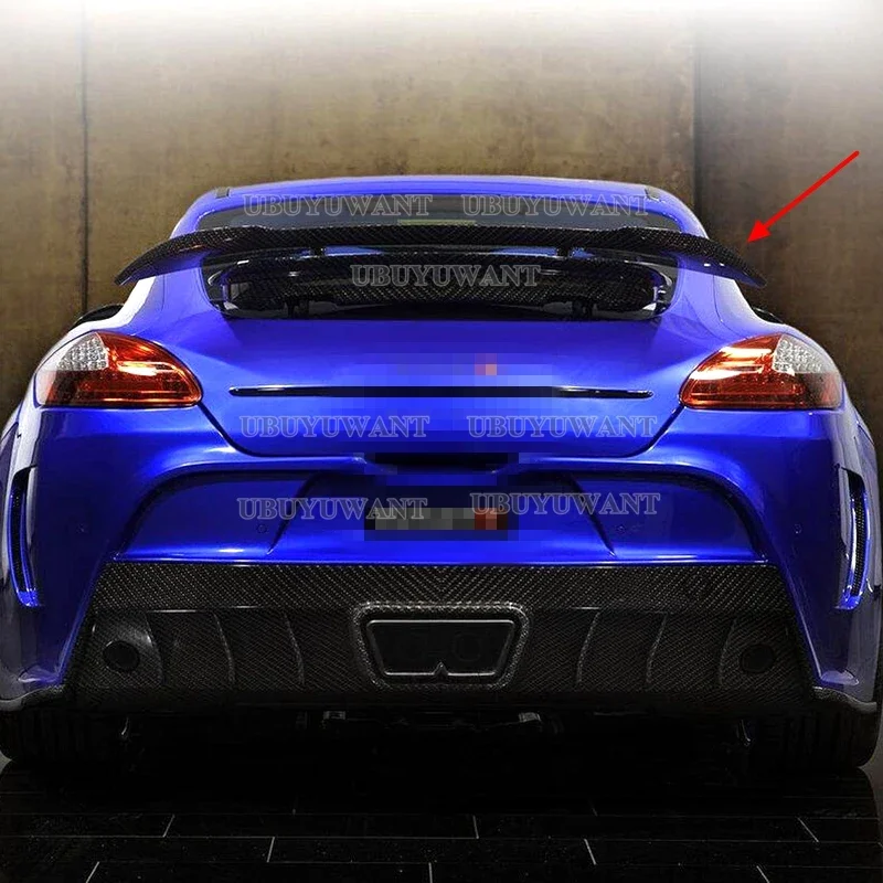 Für Porsche Panamera 970.1/970.2 Mansory Carbon Custom Parts Trunk Lip Spoiler HighKick Heckflügel Body Kits 10-17 Image