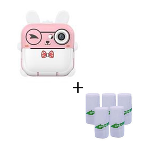 2025 neues Produkt Q5 Polaroid Kinder-Digital-Cartoon-Kamera süße Mini-Kinder-HD-Fotografie und Druckkamera Video-Mini-Kamera Weihnachtsgeschenk Geburtstagsgeschenk für Kinder