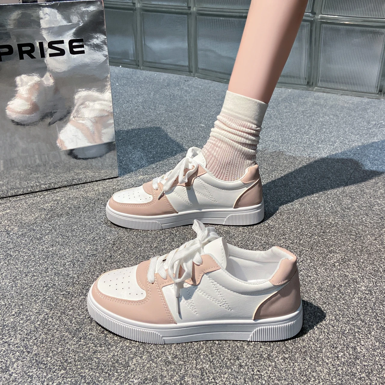 Frauen Turnschuhe Runing Atmungsaktive Licht Wanderschuhe Sport Casual Weibliche Schuhe Tennis bewegung Skateboard Schuhe Mode Im Freien