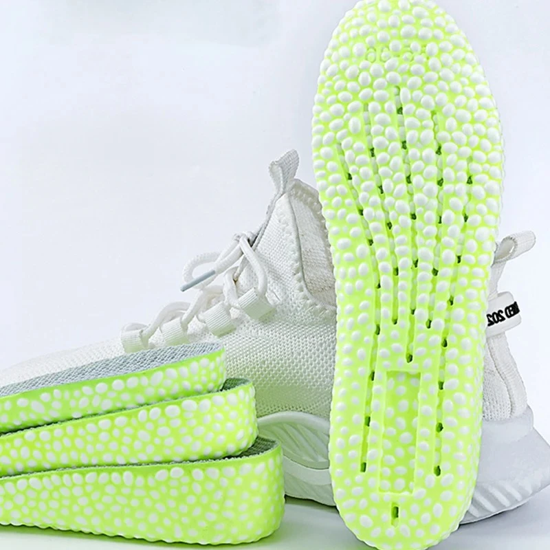 Höhenerhöhungsvorlagen, Einlegesohle für Schuhe, Herren und Damen, bequem, weich, zum Laufen, Sport-Einlegesohlen für Füße, 1,5–3,5 cm, wachsende Schuhsohle Image