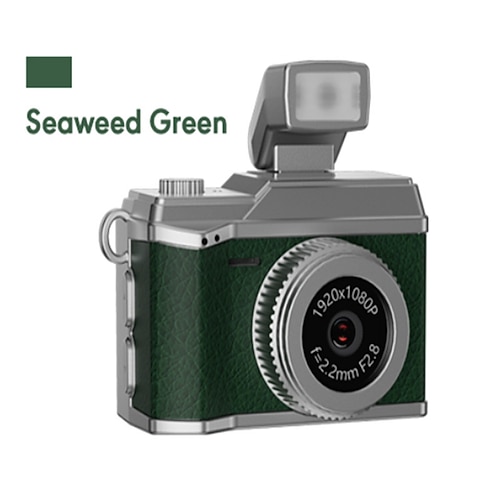 Die grenzüberschreitende HD 1080p Retro-Minikamera kann Fotos und Videos aufnehmen und kann als Schlüsselanhänger mit Blitz verwendet werden. Tragbare Kamera für Studenten