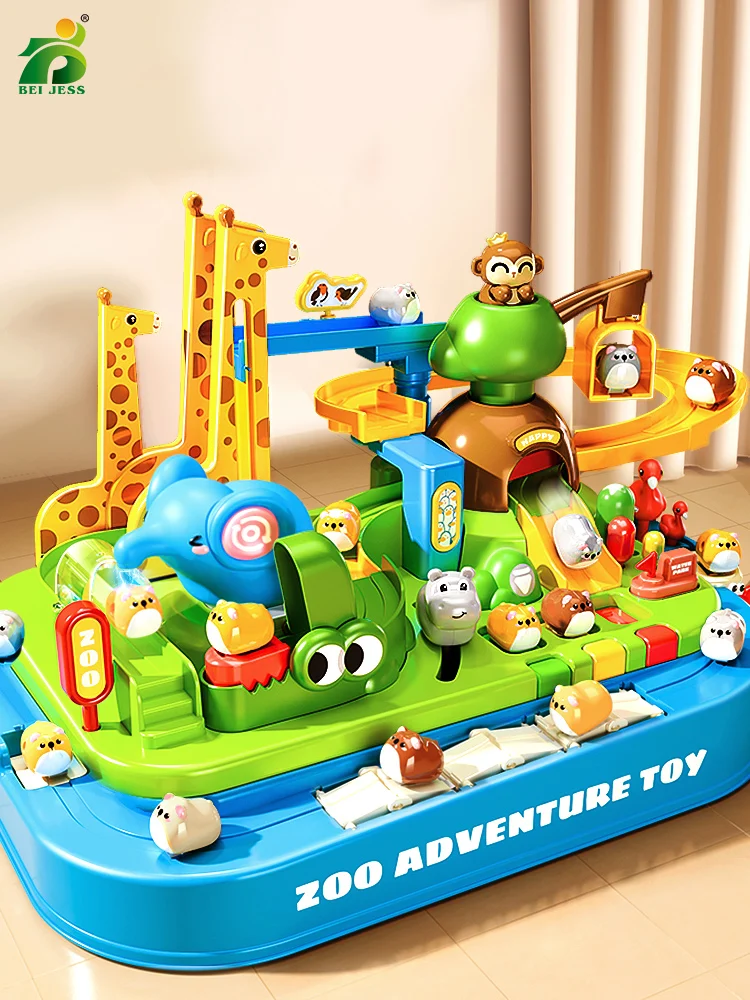 Magnetisches Strategiespielzeug Tier Maulwurf Racing Abenteuer Brettspiel Family Society Partyspiele Kinder Bildung 3 Jahre Geburtstagsgeschenk Image