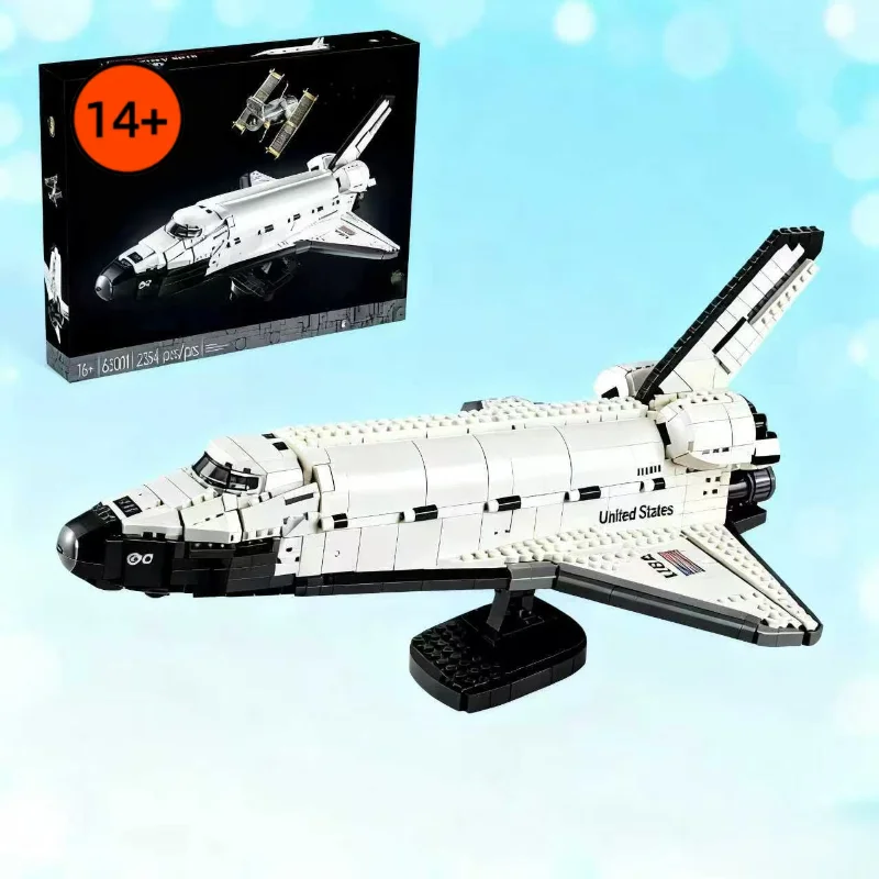 MOC 10283 Space Shuttle Bausteine Modell Bricks Kreative Expert Space Agency 2354 Stücke Spielzeug Für Kinder Weihnachten Geburtstag Geschenke Image