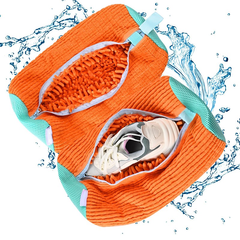 2-Packs Shoe Washing Bag for Washing Machine Shoe Cleaning Bag for All Shoe TypesLaundry Shoe Bag for Washer and Dryer