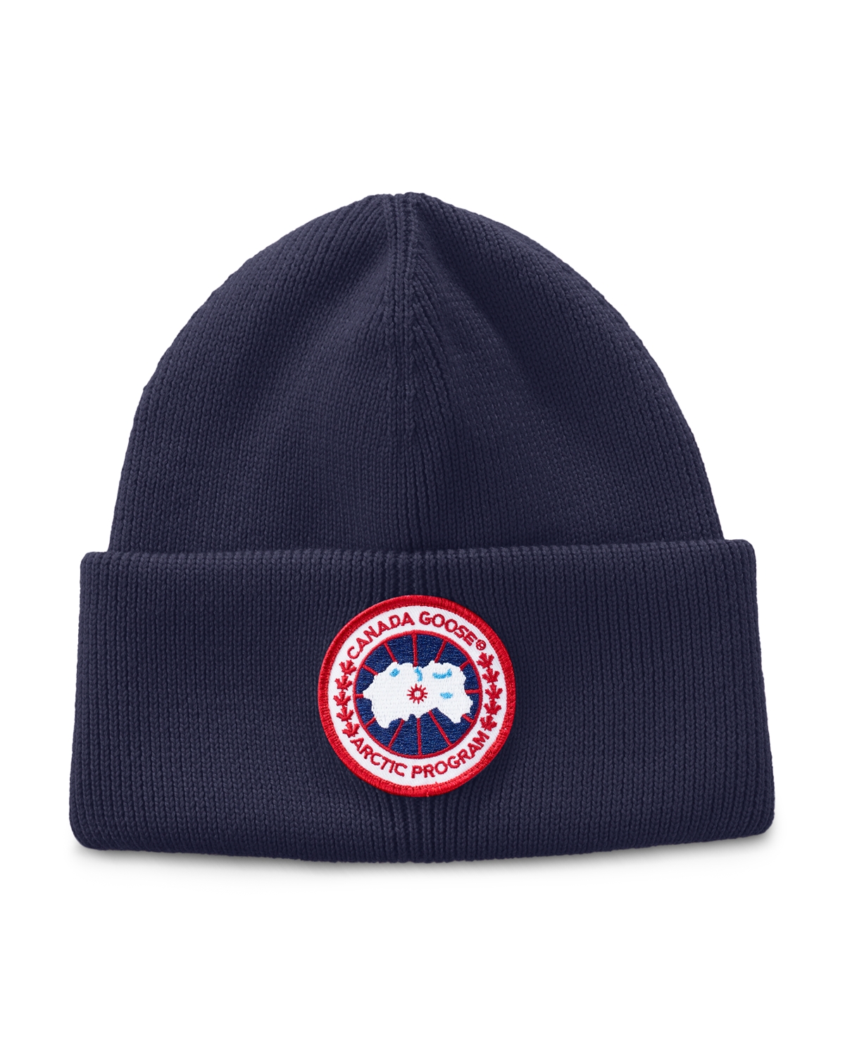 Canada Goose Arctic Disc Patch Beanie - Navy Heather