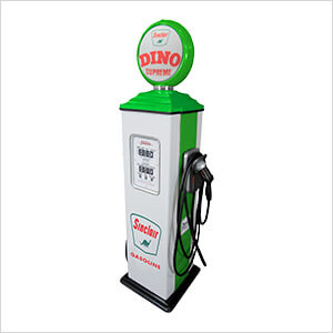 Roadside Relics Sinclair Dino Supreme Retro Gas Pump Replica Electric Vehicle (EV) Charger
