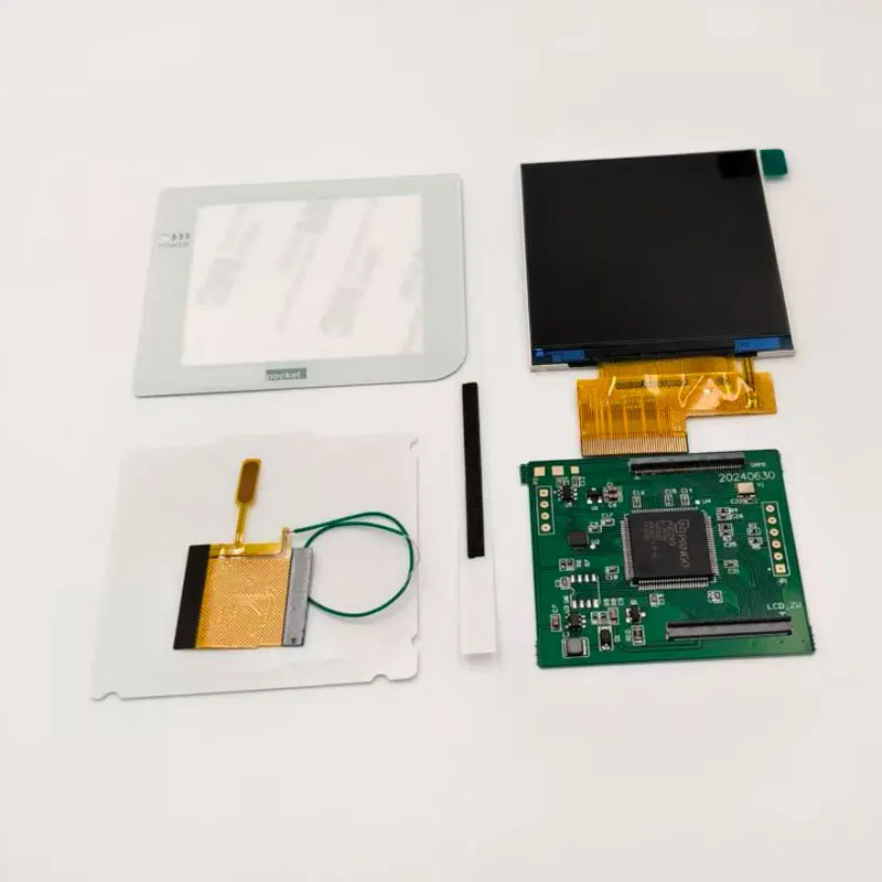 Neuer GBP-LCD-Bildschirm, 2,6 Zoll Originalgröße IPS mit hoher Helligkeit, einfache Installation für Gameboy Pocket Image