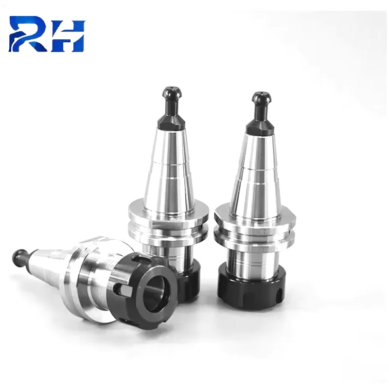 ISO10 Hochpräziser 0,001 mm ISO ISO30 ER Rostfreier Werkzeughalter mit ER16 ER20 ER25 ER32 Spannzange CNC-Graviermaschine Image