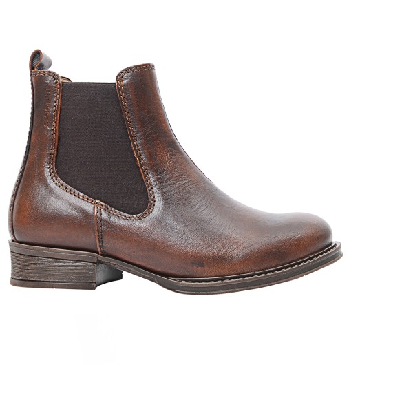 Ten Points - Women's Pandora Chelsea Boots Tanned Leather - Freizeitstiefel 37 | EU 37 braun/grau