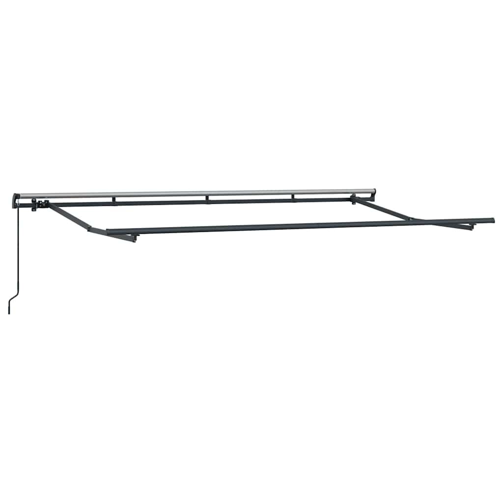 vidaXL Markisenrahmen Anthrazit 4 x 2 m Metall Image