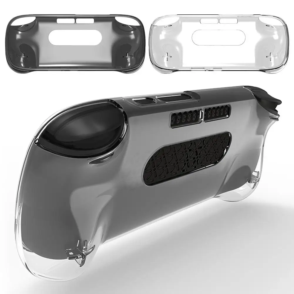 Transparente TPU-Schutzhülle für Retroid Pocket 5, weicher Griff, verschleißfest, wasserdichter Griff, Spielsteuerungsgriff, Ständerhalter Image