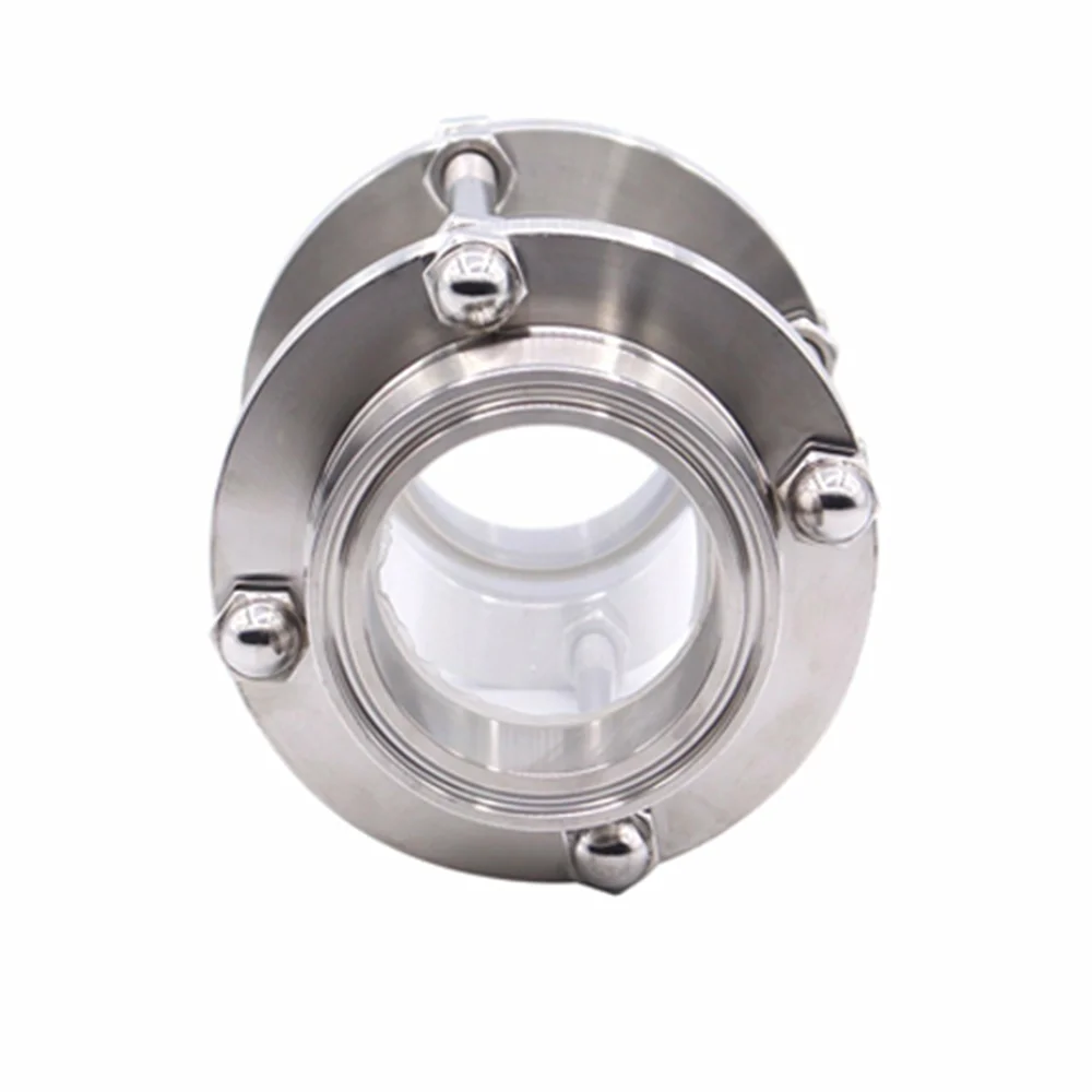 KegLand Die transparente Linse macht es einfach, um den Bierkörper zu beobachten. Sanitär-Schauglasrohr Sanitär-Brauausrüstung Image