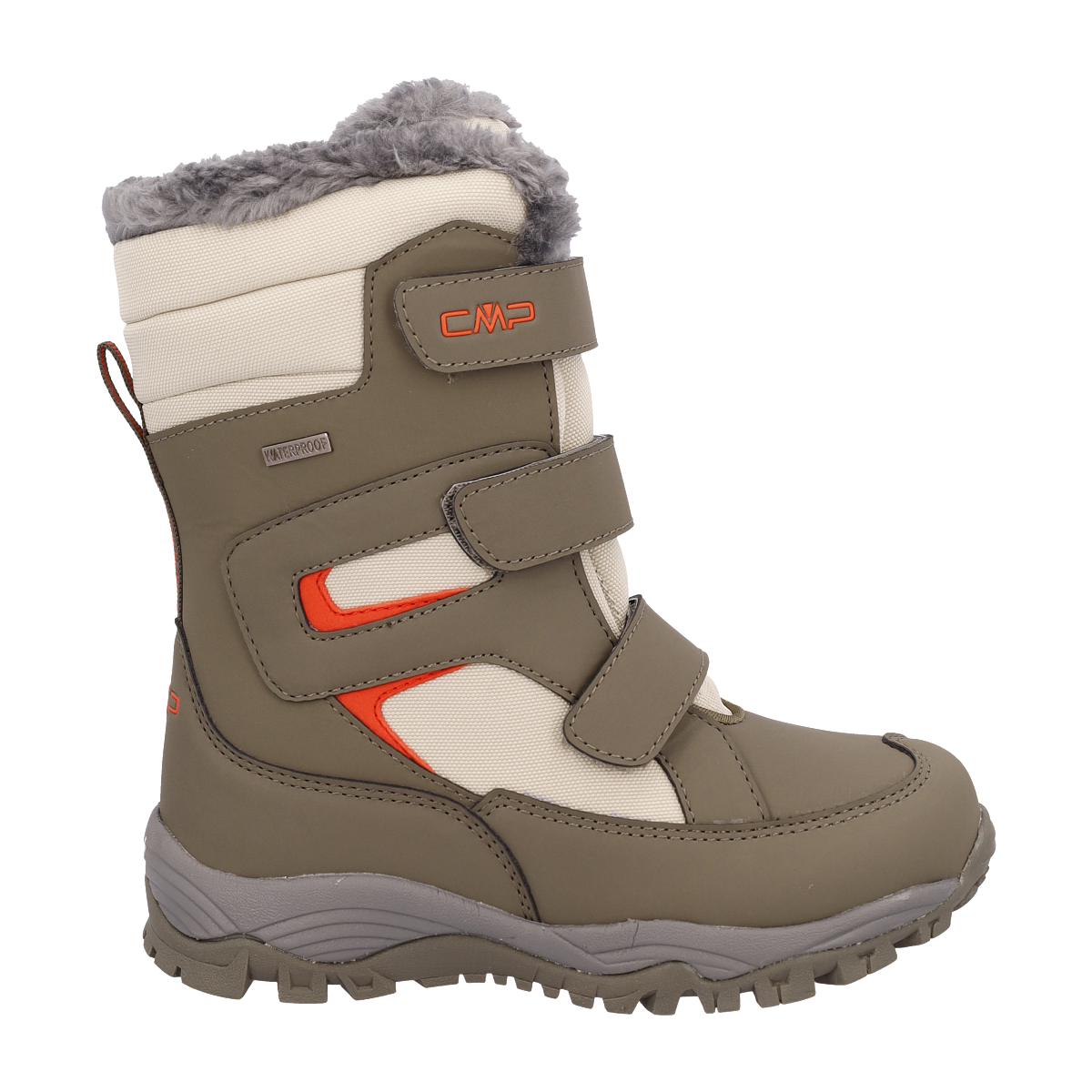 Winterboots CMP "KIDS HEXIS SNOW BOOT WP", Damen, Gr. 29, fango, tango, Synthetik, Schuhe Winterboots, gefüttert,Snowboots, Winterstiefel, Winterschuhe