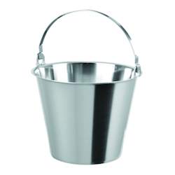 Eimer aus Edelstahl 10 L mit Graduierung Stellinox Image