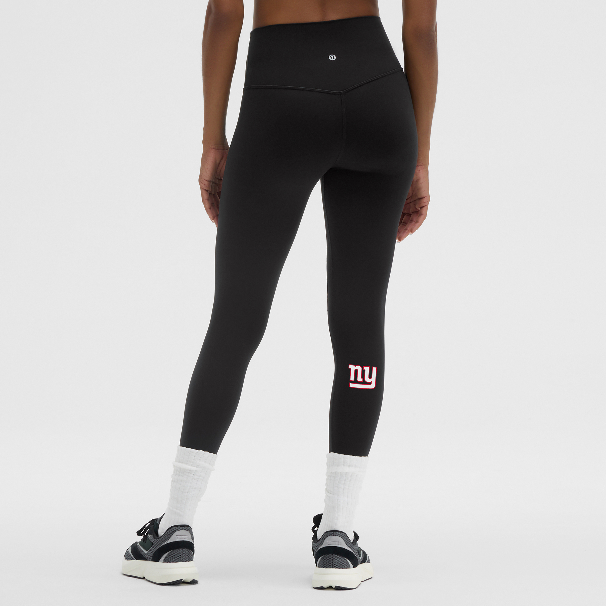 Schwarze New York Giants Align™ High-Rise-Hose für Damen, 25" von lululemon Image