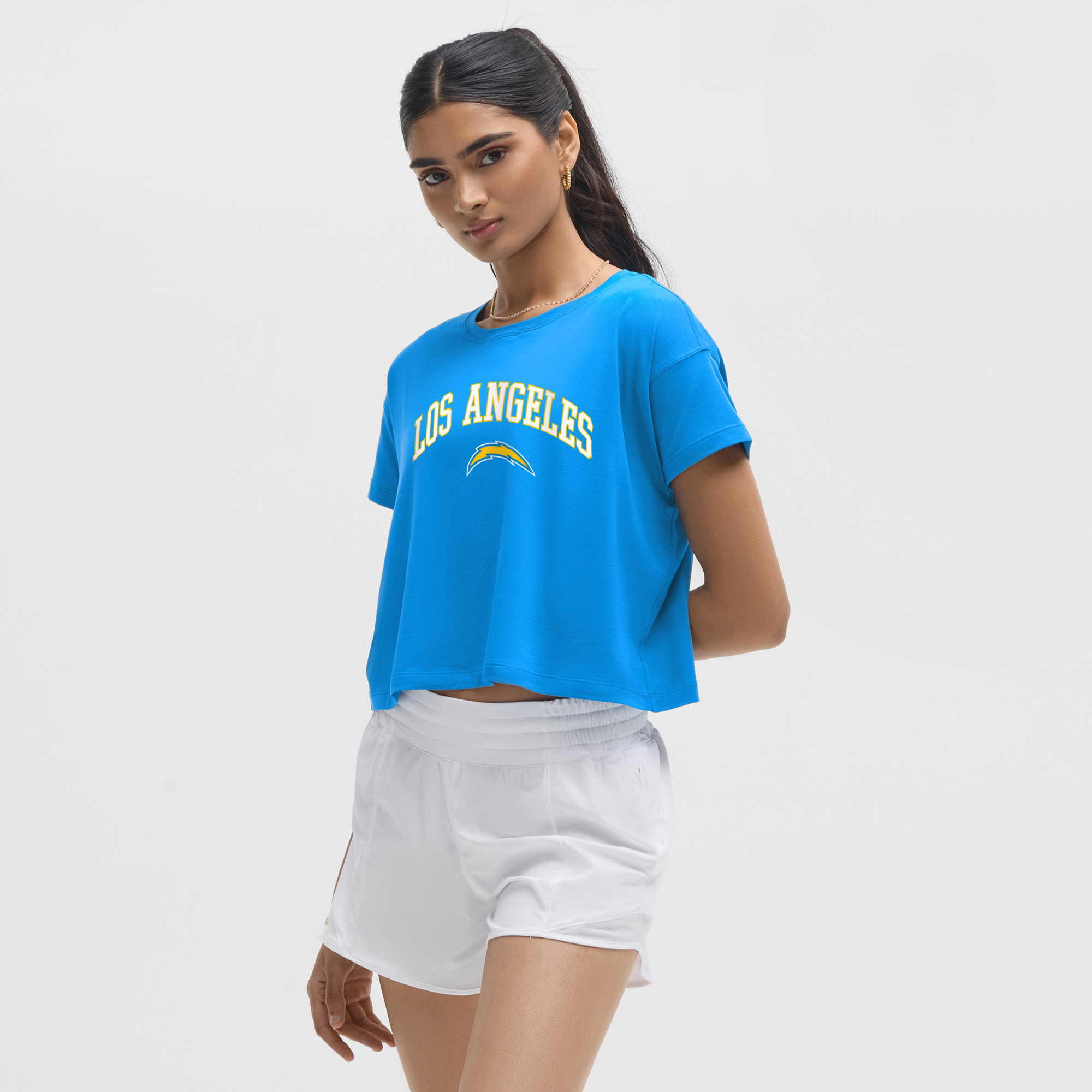lululemon Beaming Blue Los Angeles Chargers Cates T-Shirt für Damen Image