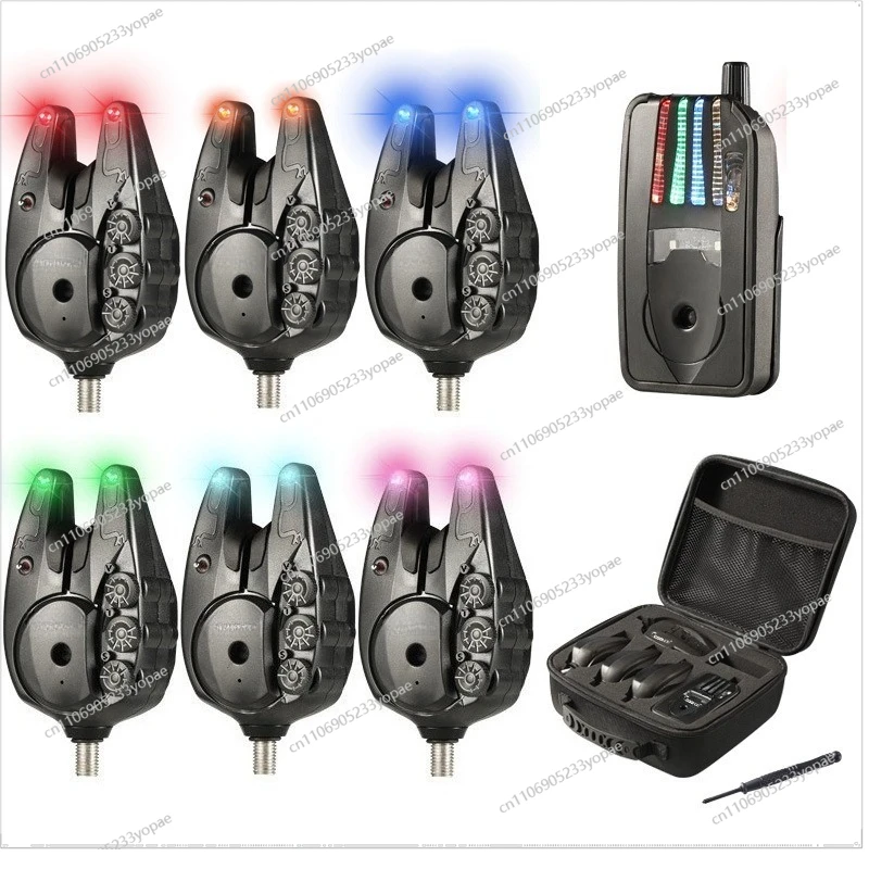 Drahtloser elektronischer Angelalarm JY-82 Alarm Piepton Image