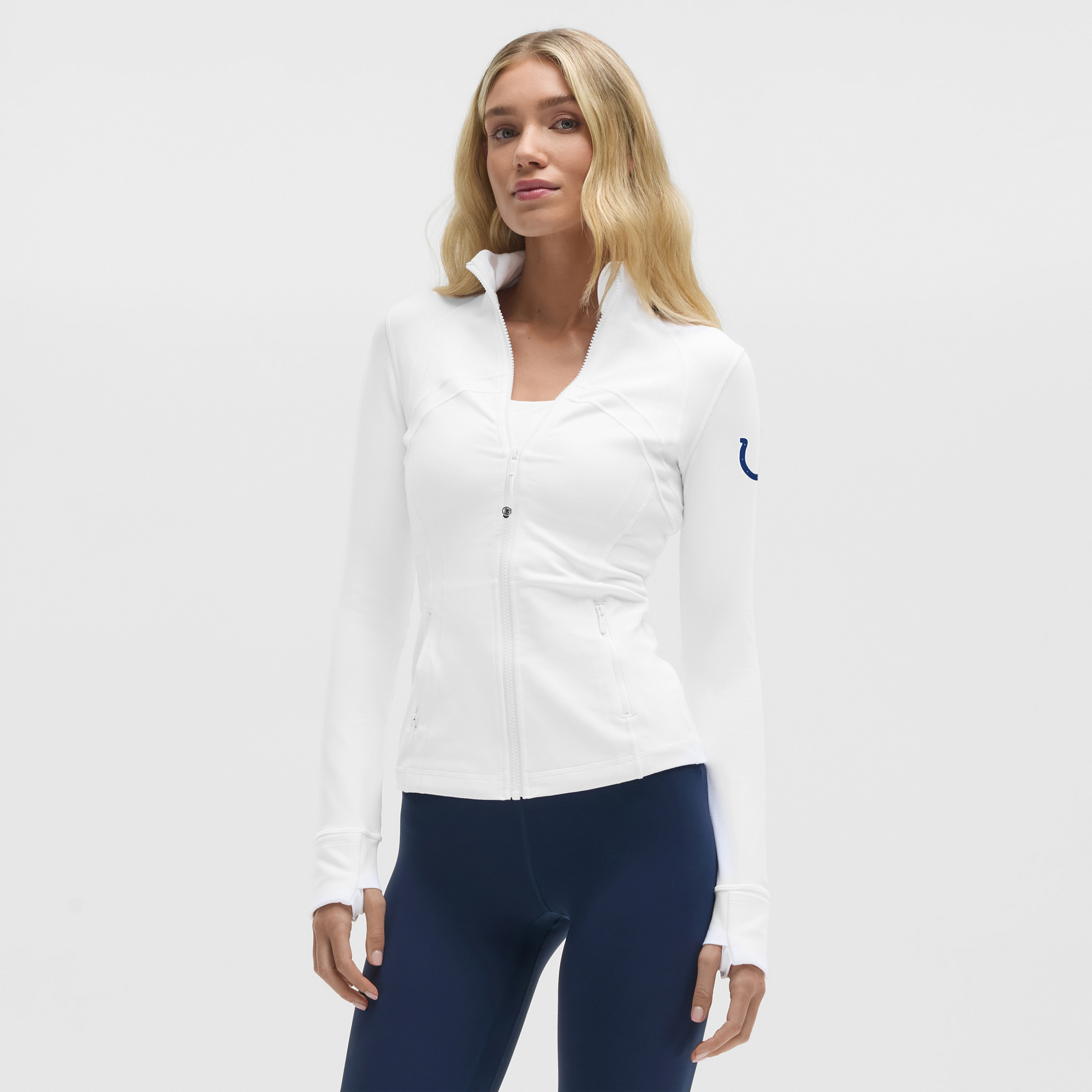 Weiße Indianapolis Colts Define Jacke für Damen von lululemon *Luon™ Image