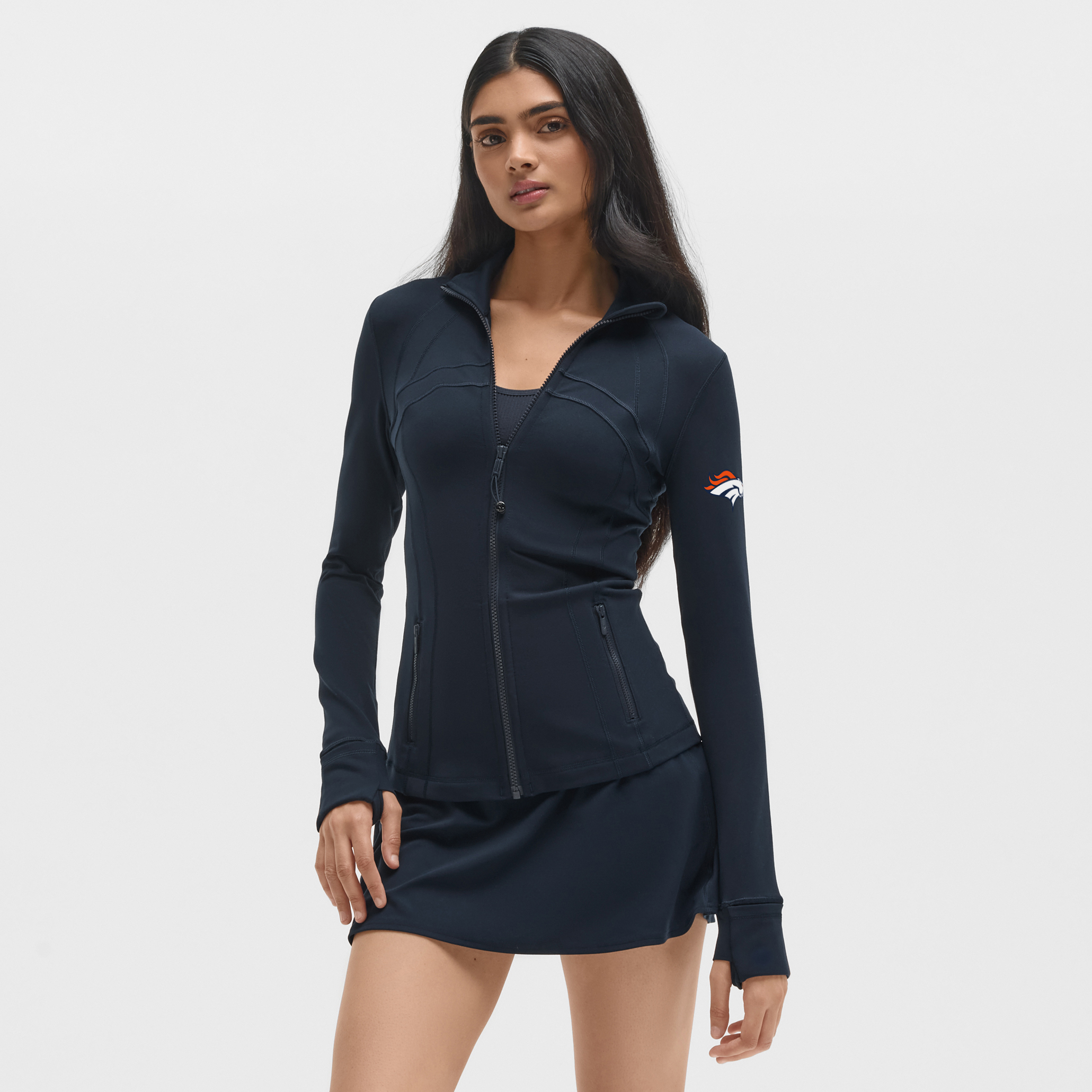 Damen lululemon True Navy Denver Broncos Define Jacke *Luon™ Image