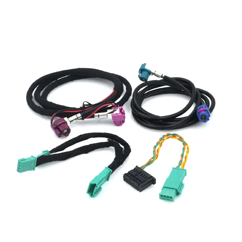 Nachrüstung HSD Kabel Draht oabr USB für F10 F20 F30 F01 F15 Navigation NBT EVO Image