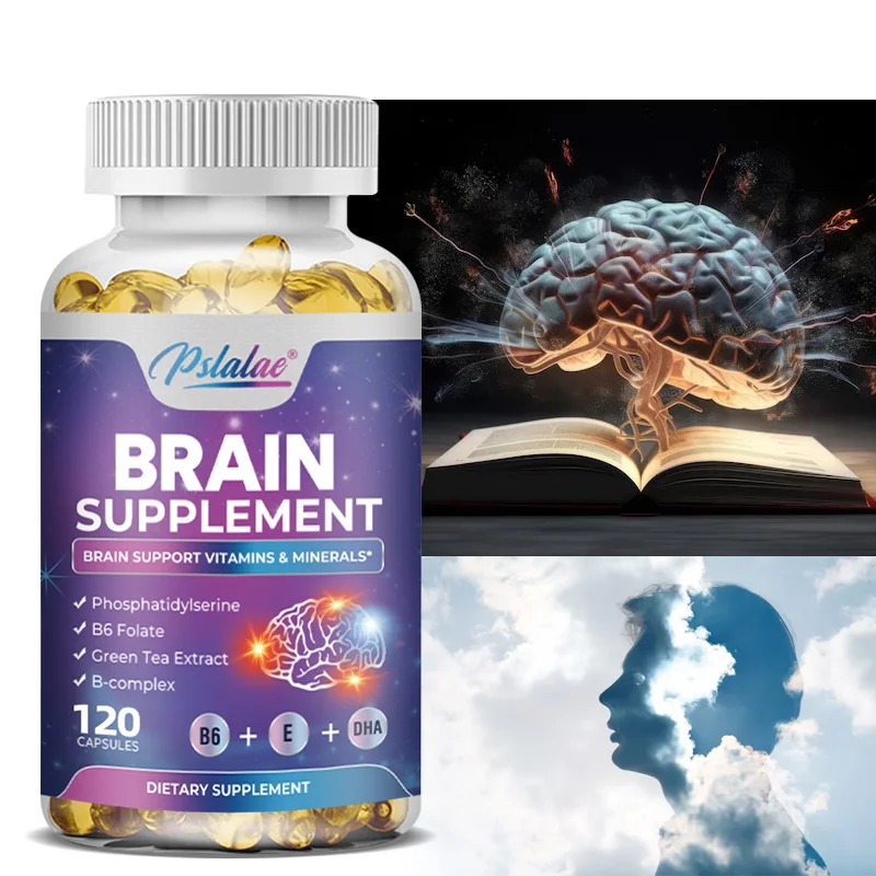 Brain Supplement - Contains B Vitamins To Support Brain Health, Improve Cognitive Function, and Enhance Memory and Concentration