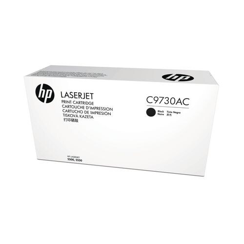 HP 645A Original Tonerkartusche C9730AC Schwarz Image