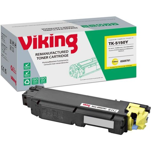 Viking TK-5150Y Kompatibel Kyocera Tonerkartusche Gelb Image