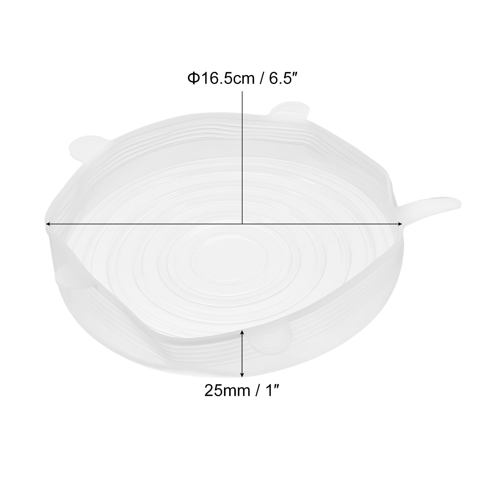 Silicone Stretch Lids, 4Pcs 4.53