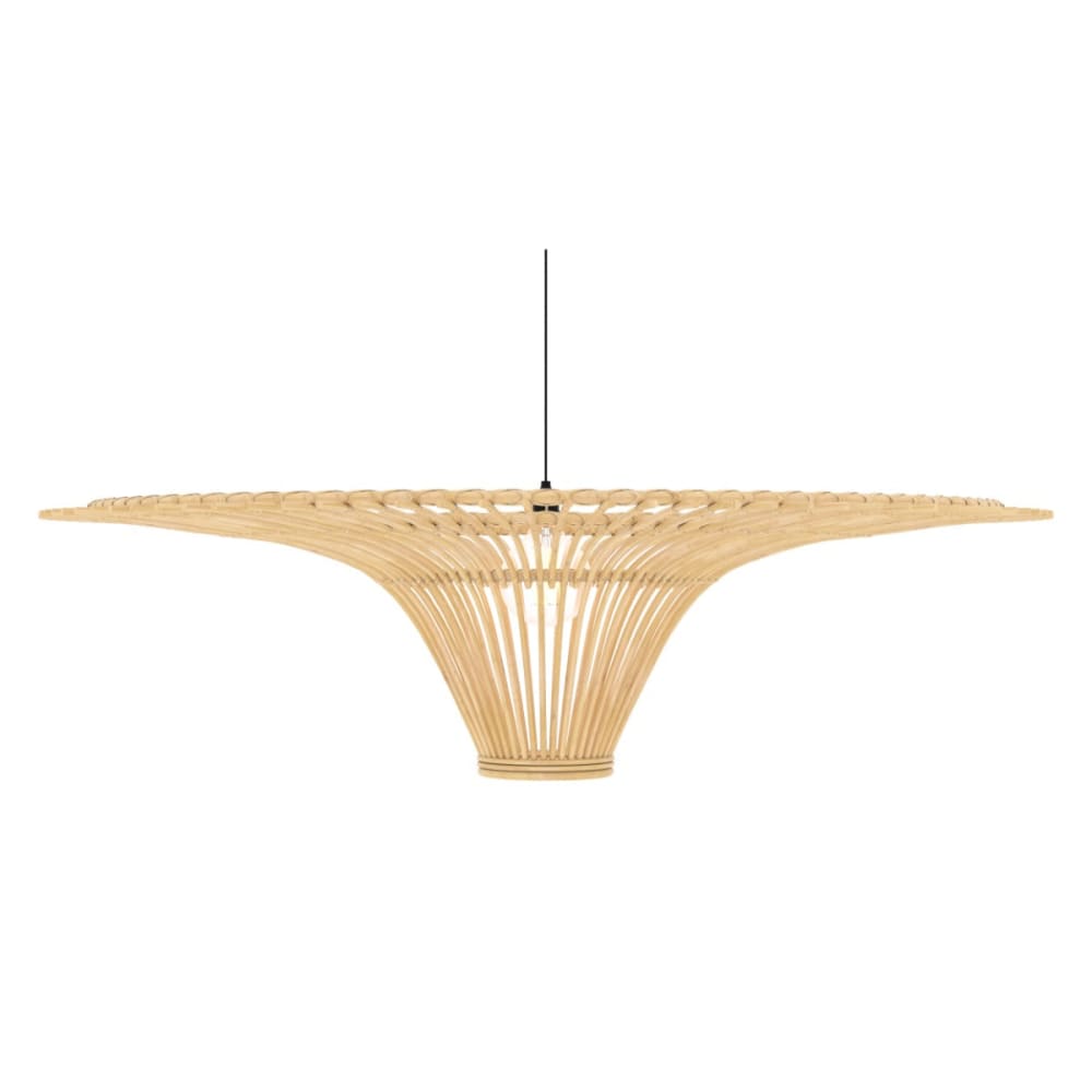 Abat-jour D120,5 cm en rotin naturel