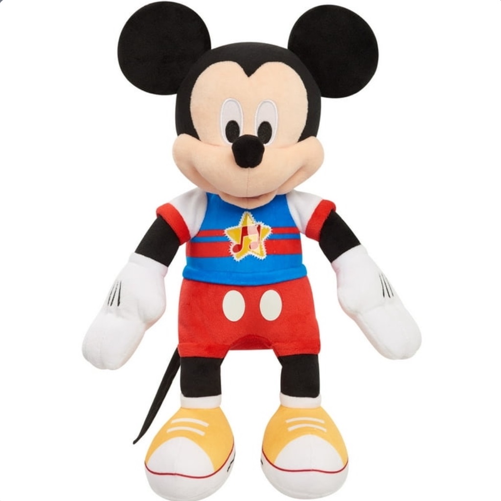 Disney Toys | Disney Junior Mickey Mouse 13 Inch Lights And Sounds The Wiggle Giggle Song | Color: Black/Red | Size: Osb