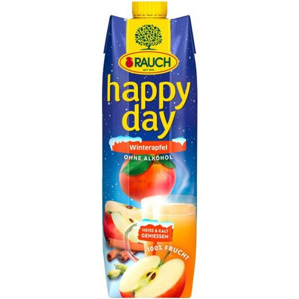 happy day 6er-Pack Fruchtsaftkonzentrat »Winterapfel« 1 Liter Image