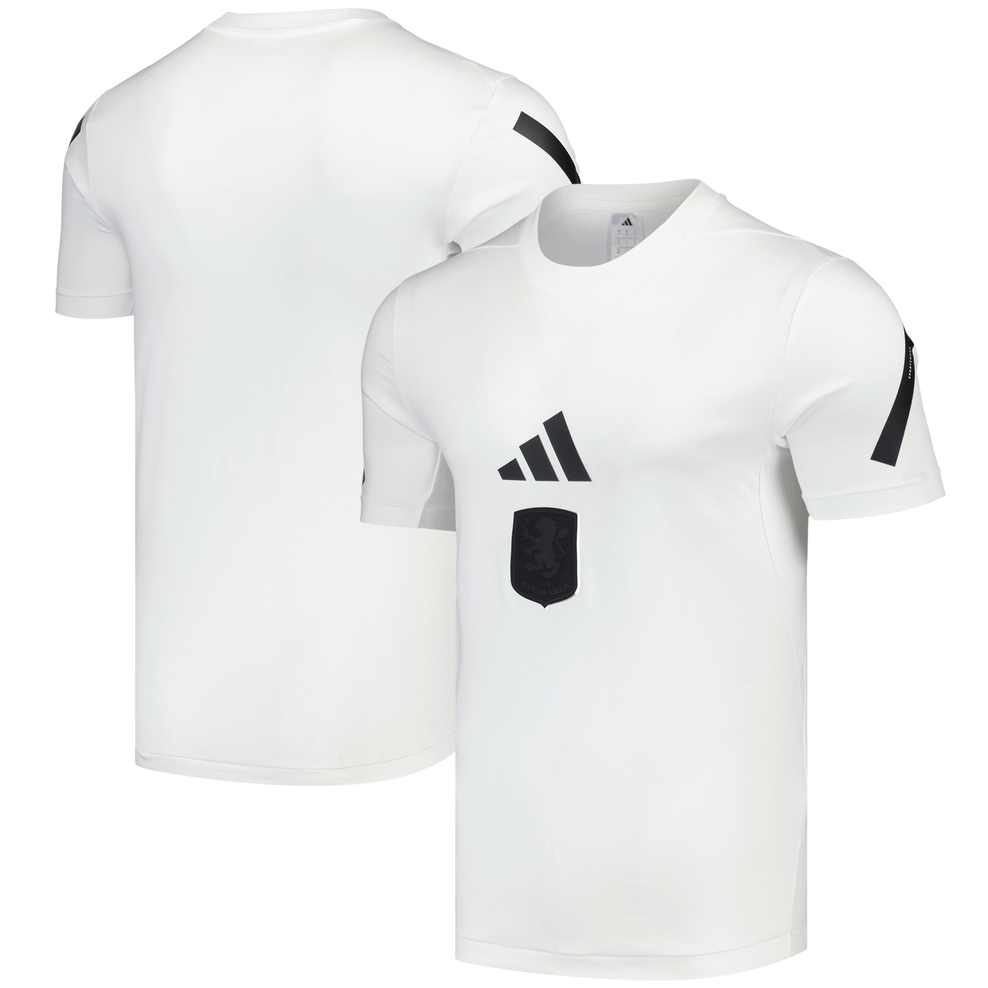 "Aston Villa adidas Travel Z.N.E T-Shirt – Weiß" Image