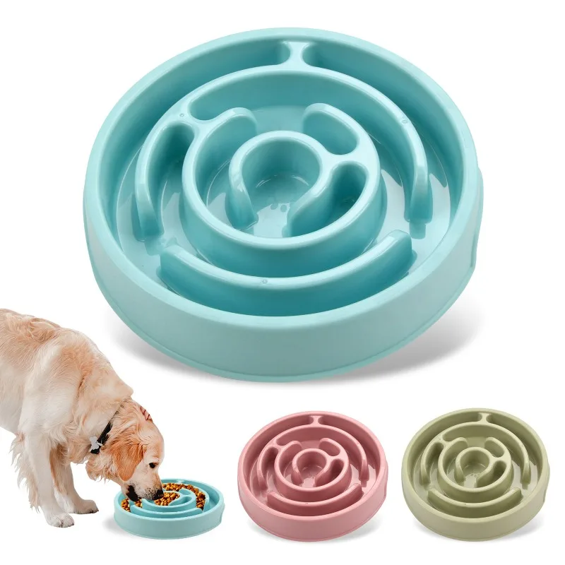 1Pcs Haustier Katze und Hund Slow Food Tablett Produkte Anti-würgen Disc Lecken Utensilien Sicherheit Material Energieverbrauch Image