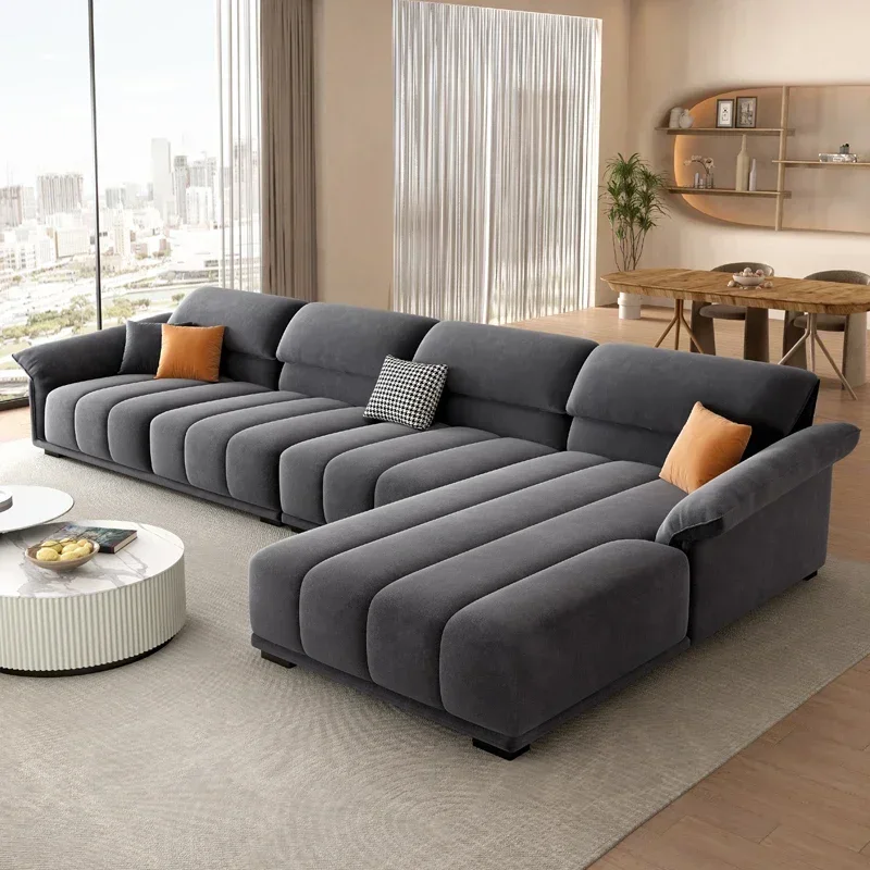 Divano europeo di lusso Soggiorno Divano modulare minimalista componibile Comodo salotto Divano Soggiorno Di Lusso Room Decor