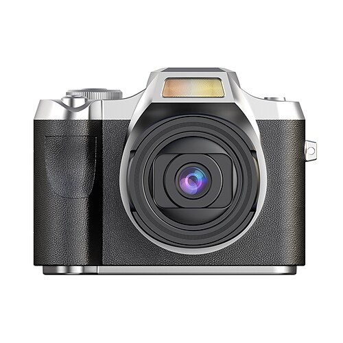 1080P HD Digitalkamera mit 64mp und Blitz USB Aufladung Retro Design kompakt für Reisen und tägliche Fotografie Valentinstagsgeschenk Image