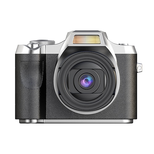 1080P HD Digitalkamera mit 64mp und Blitz USB Aufladung Retro Design kompakt für Reisen und tägliche Fotografie Valentinstagsgeschenk Image