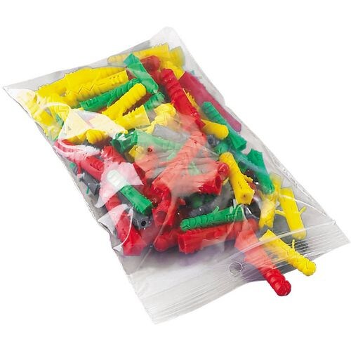 RAJA Wiederverschlussbeutel LDPE (Polyethylen niedriger Dichte) Transparent 15 x 20 cm 1000 Stück Image