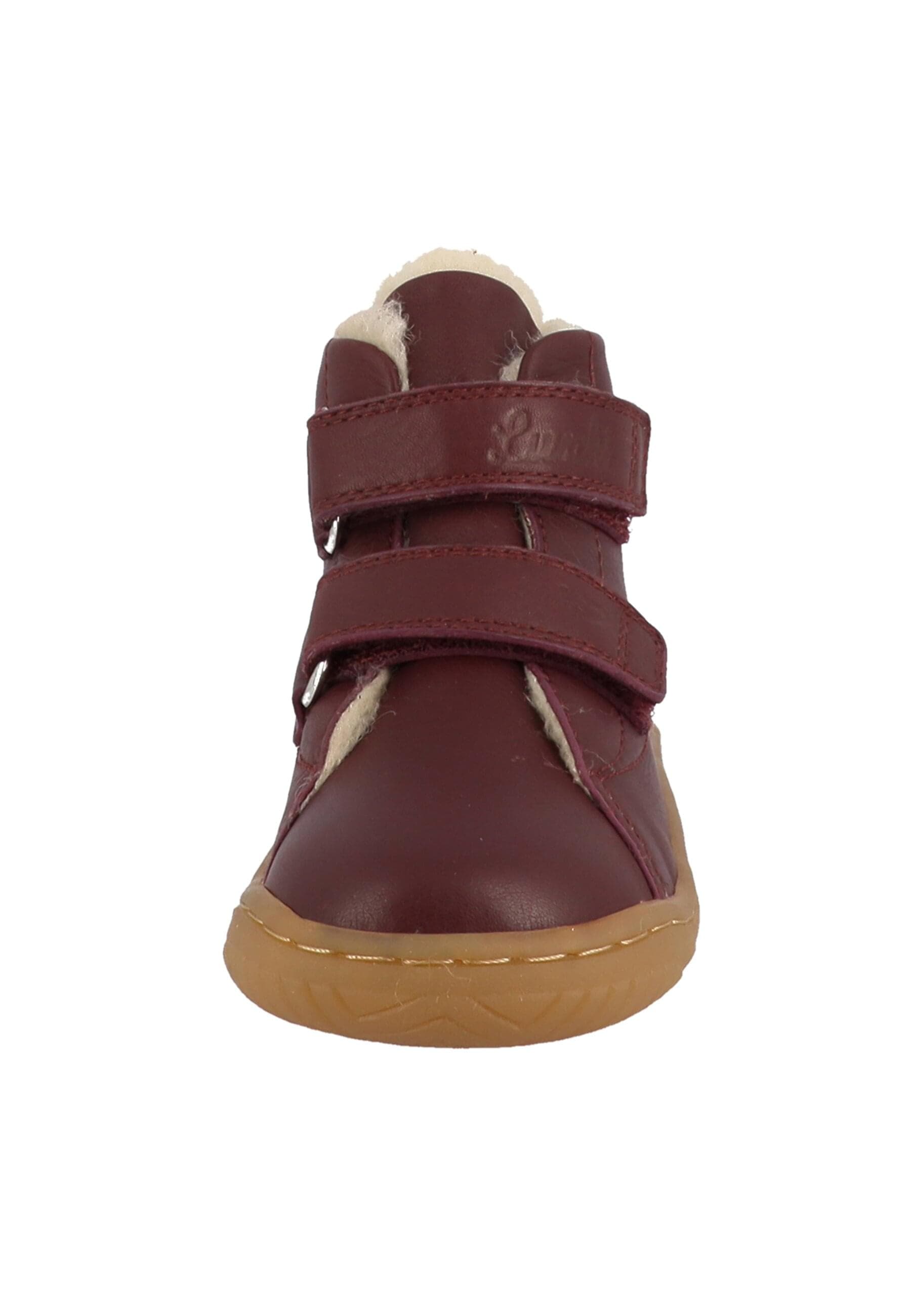 Stiefel LURCHI "Lurchi Joker Barefoot", Damen, Gr. 22, lila, Leder, Schuhe Stiefel