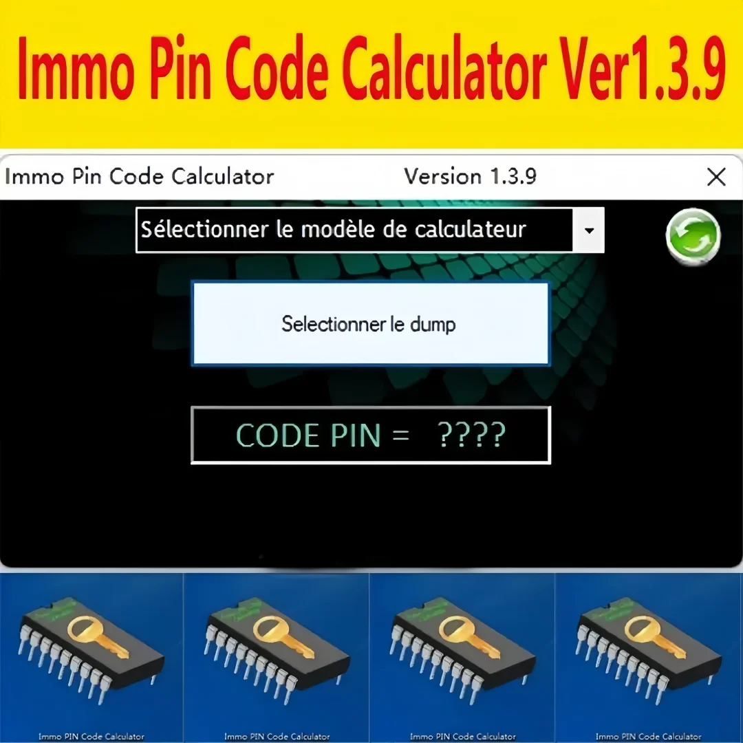 2025 plus vendu IMMO Pin Code calculatrice V1.3.9 équipement de réparation logiciel de Diagnostic calculatrice de Code obd2 scanner lecteur de Code