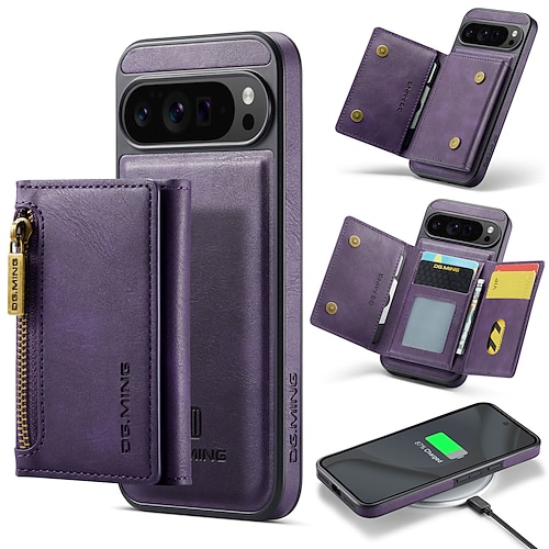 telefono Custodia Per Google Pixel 10 Pro XL Pixel 10 Pro Pixel 9 Pro Pixel 9 Pro XL Pixel 8 Pro Pixel 8 Pixel 9 Copertura Posteriore Resistente agli urti Retrò TPU PC Pelle PU