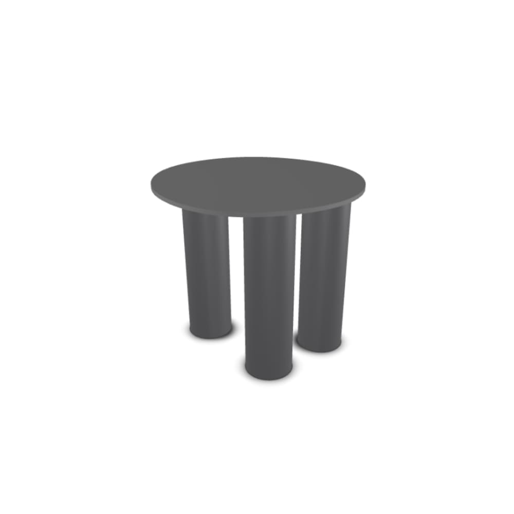 Table basse design en métal anthracite