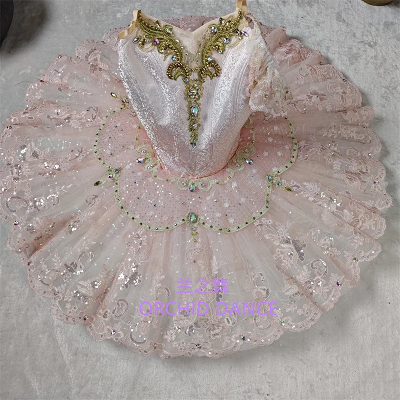 BT01581 Professionelle benutzerdefinierte Größe benutzerdefinierte Farbe Kinder Mädchen Frauen Erwachsene rosa Ballett Tutu Kostüme