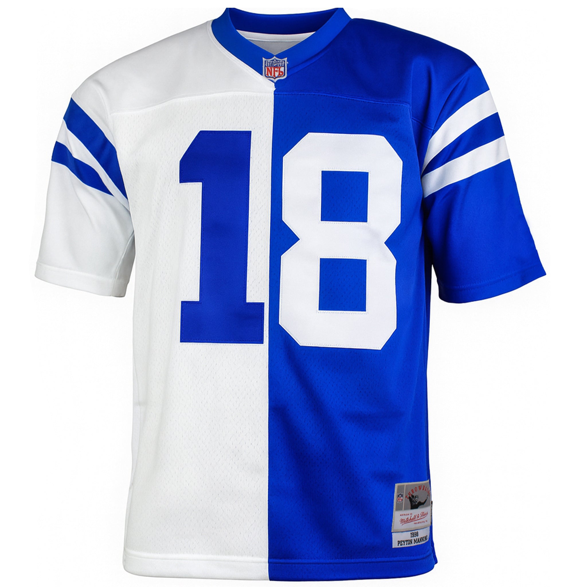 Mitchell & Ness NFL Indianapolis Colts 18 Manning Split Legacy Trikot Image