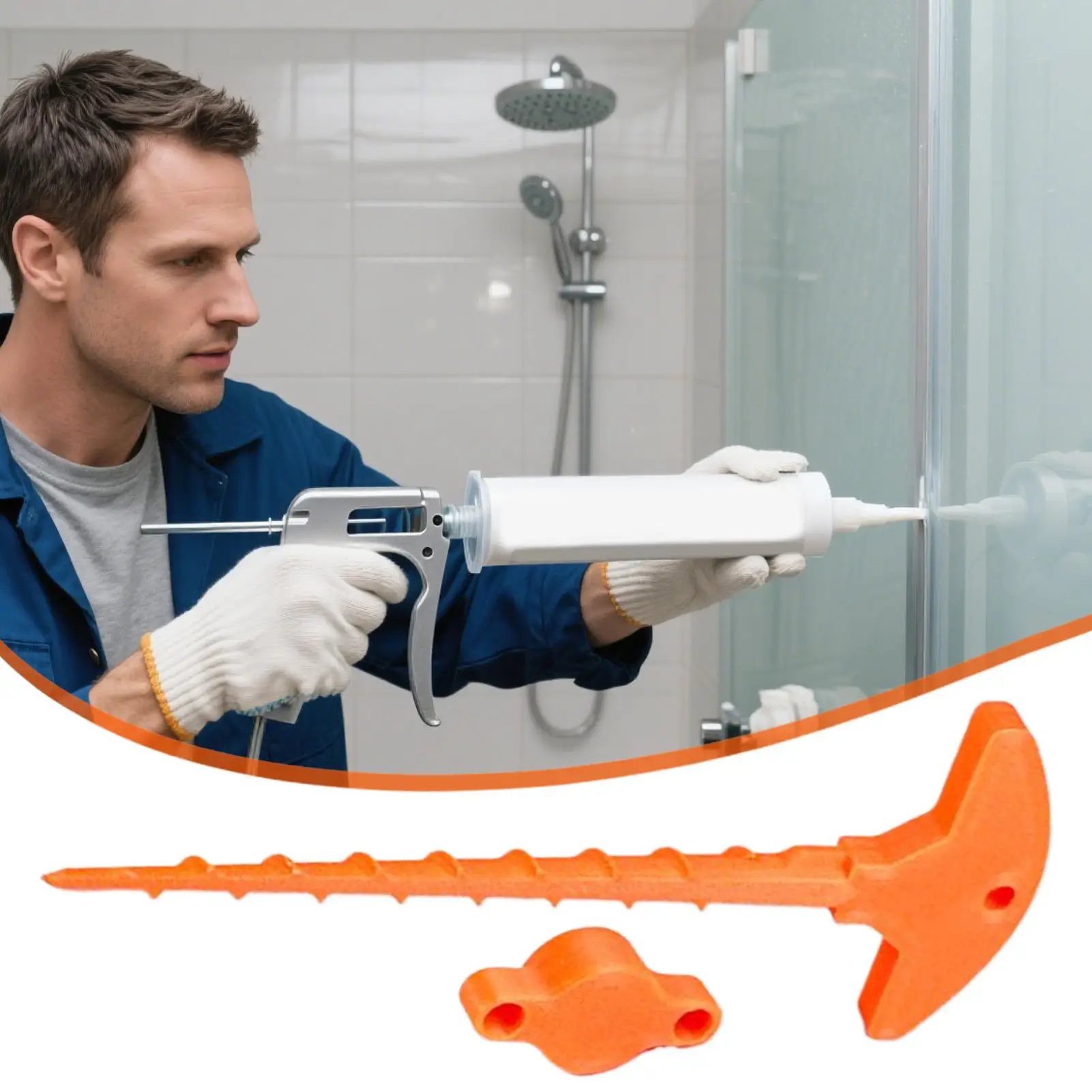 1 Satz Glasdichtungsdüsen-Reinigungskappe – verhindert das Trocknen von Glasdichtungsröhrchen, passend für Standardgrößen. Praktisches DIY-Werkzeug Image